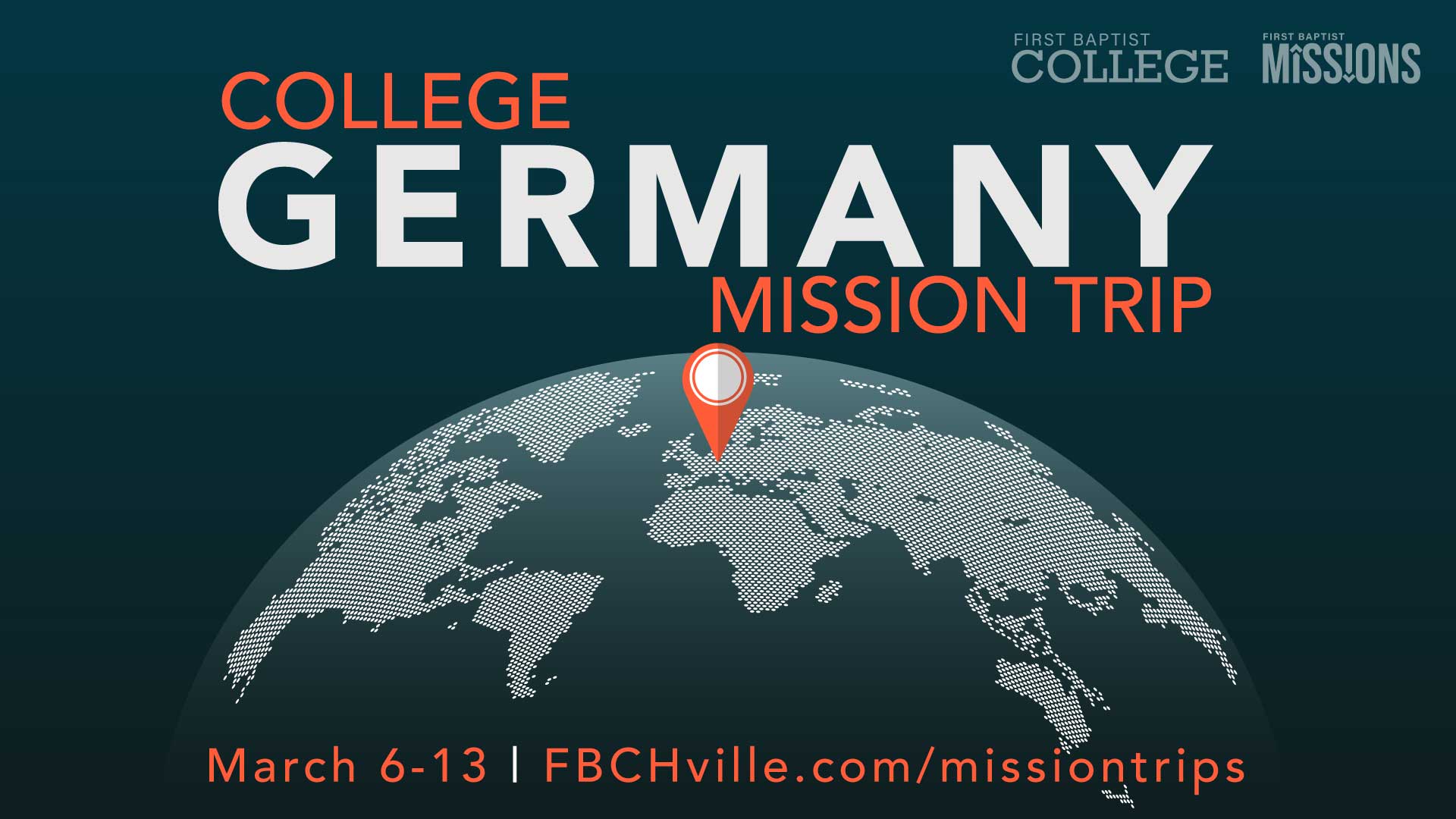 FBCH Missions Germany Trip College Students