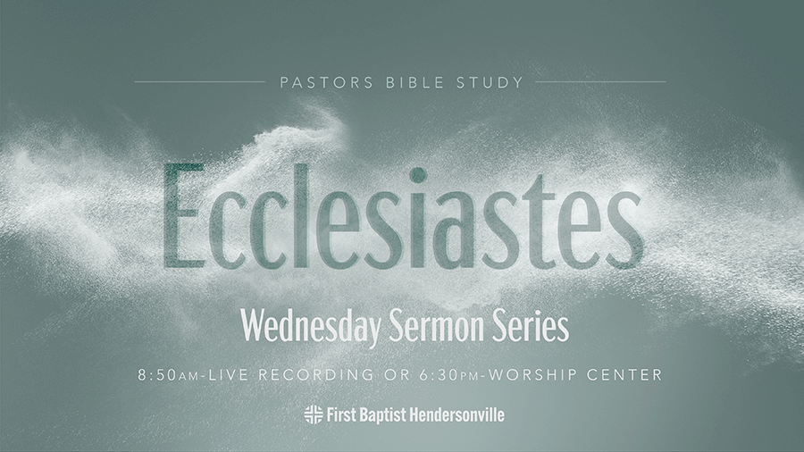 Pastor’s Bible Study – November 12, 2025