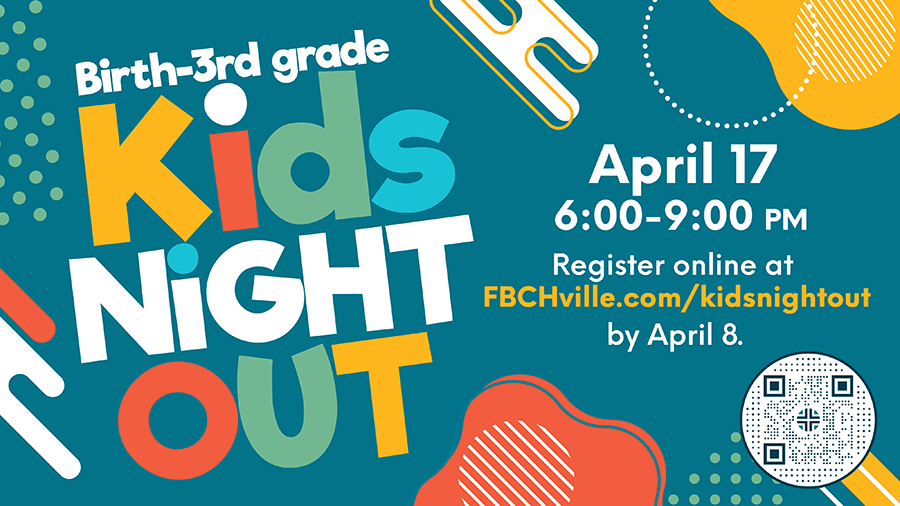 FBCH Preschool Ministry Kid's Night Out